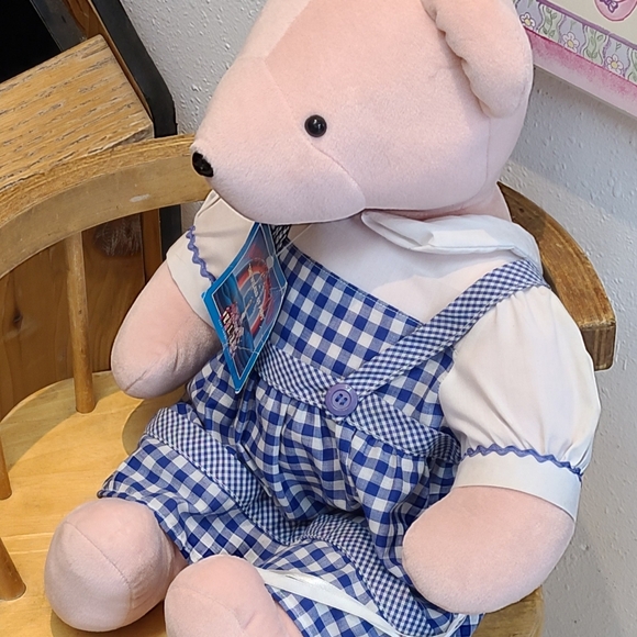 Vintage 1993 VIB Very Important Bear Judy Bearland Garland - Picture 2 of 11
